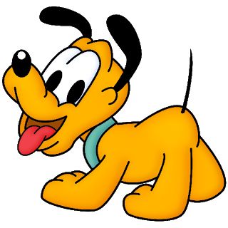 Disney-Pluto Iron On Paper